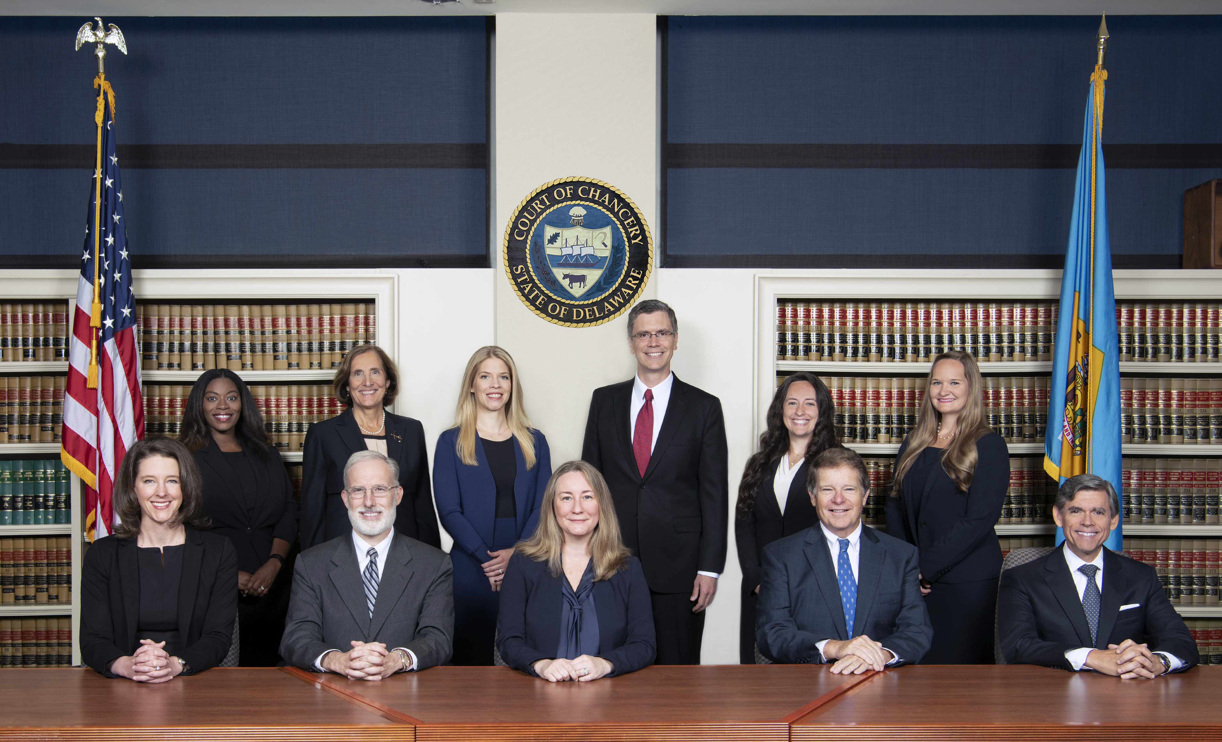 Picture of the Court of Chancery Judicial Officers