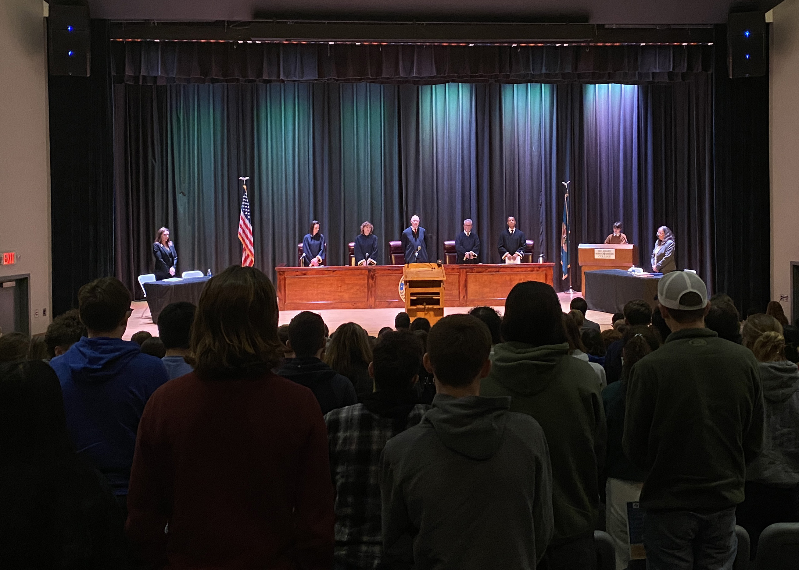 Delaware Supreme Court meets in Sussex County for the first time