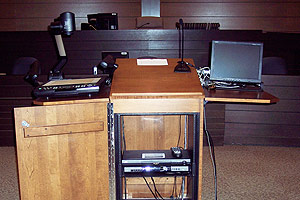 Photo of evidence presentation system