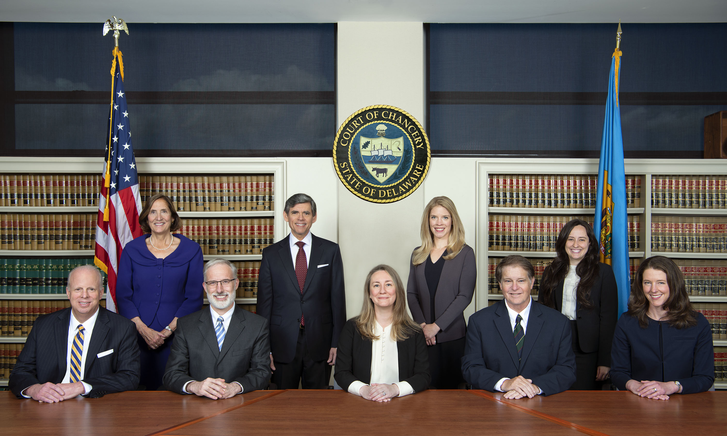 Picture of the Court of Chancery Judicial Officers