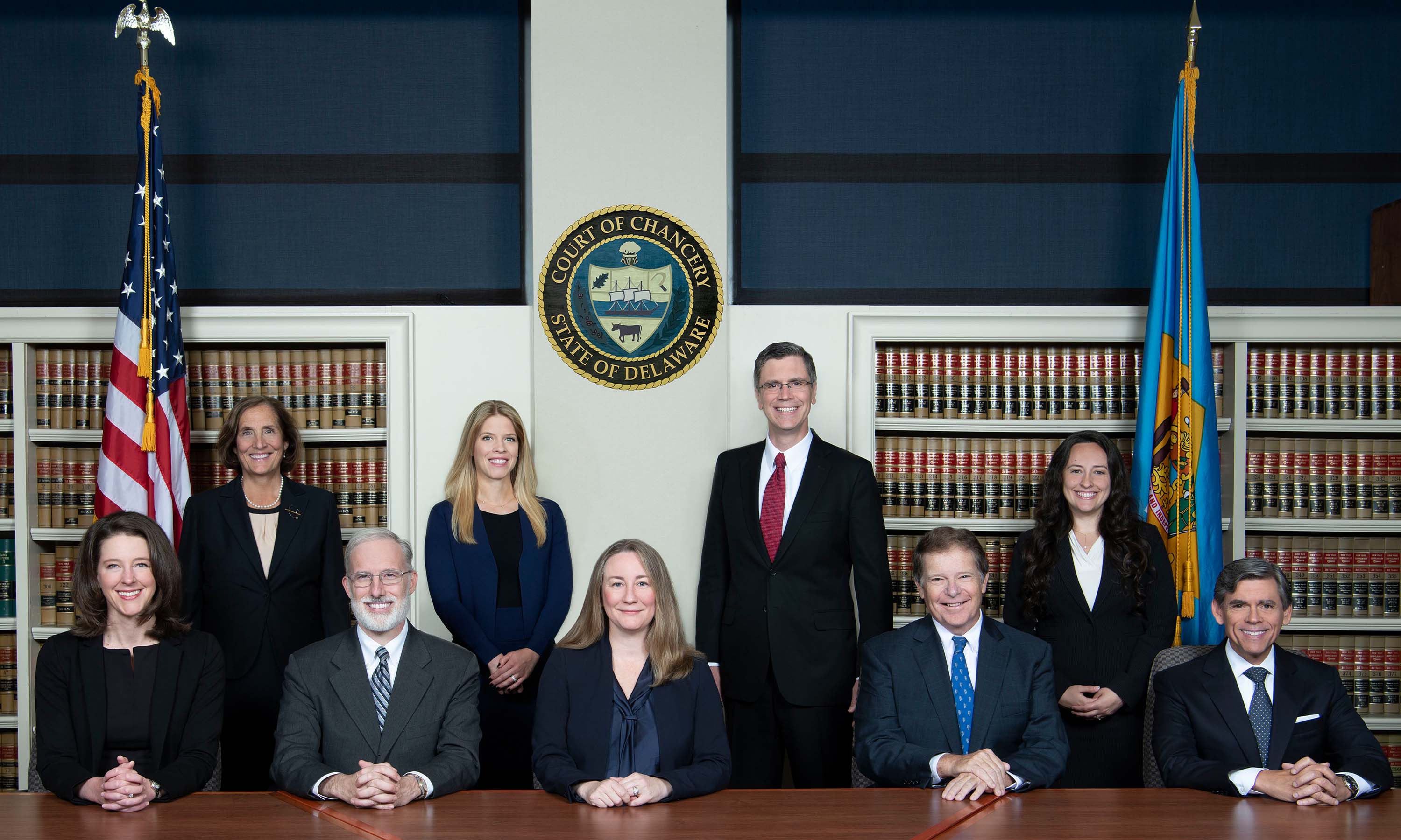 Picture of the Court of Chancery Judicial Officers