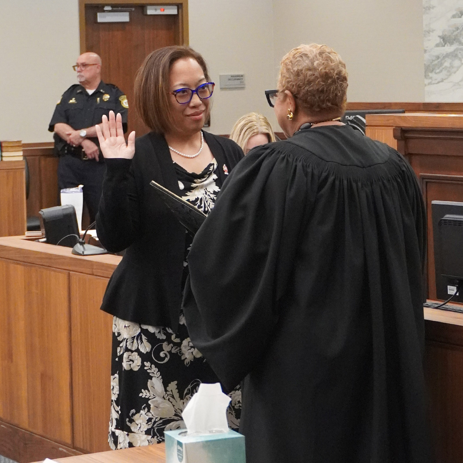 The Honorable Monica A. Horton Takes the Oath of Office for Judge of the Superior Court of Delaware