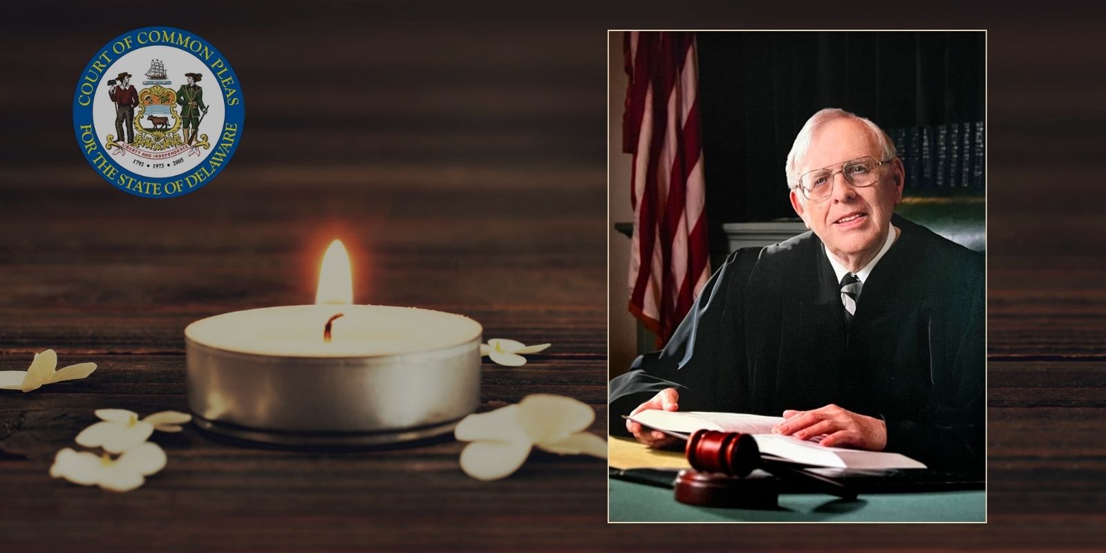 The Delaware Judiciary mourns the passing of retired Court of Common Pleas Judge Merrill C. Trader