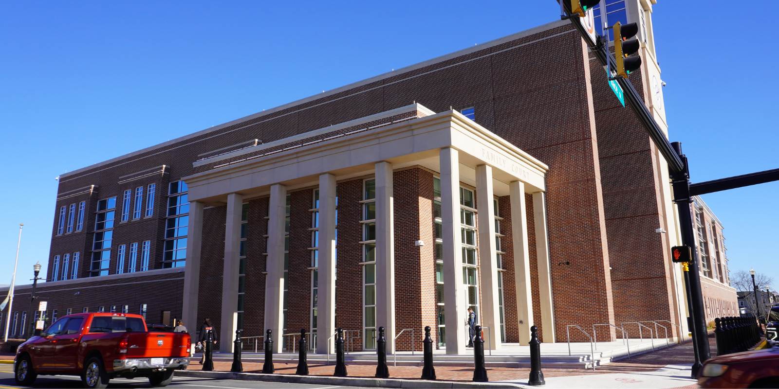 Ceremonial Opening of New Family Court Building in Georgetown Marked with Ribbon Cutting