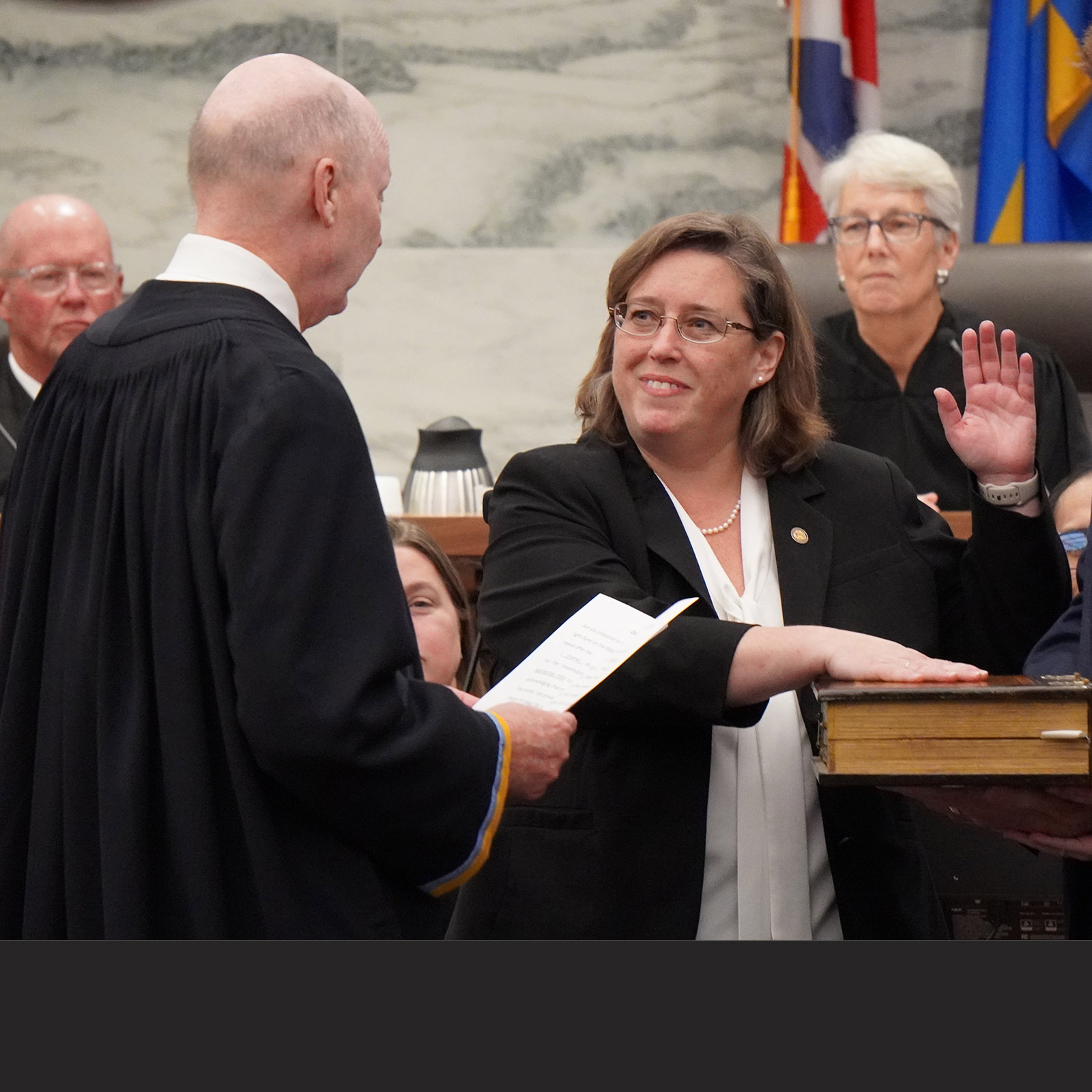 The Honorable Kathleen M. Vavala Takes the Oath of Office for Judge of the Superior Court of Delaware